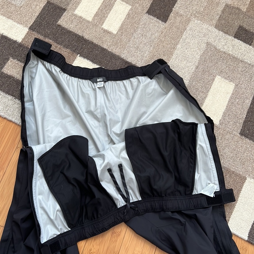 REI Co-op Peak 2.5 Full-Zip Rain Pants Men's Size XXL short - Picture 8 of 13
